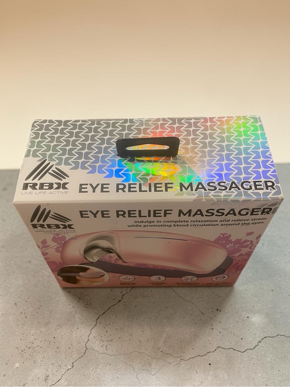 🪷 NEW RBX Relaxation Eye Massager - Light Pink - Picture 2 of 4